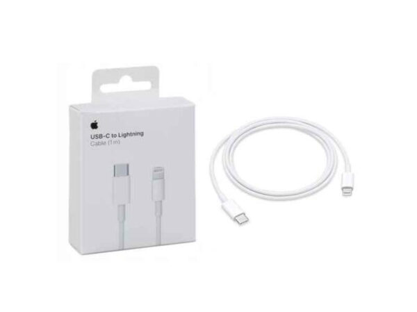 CABLE TIPO C A LIGHTNING  IPHONE ORIGINAL 1M - Imagen 2