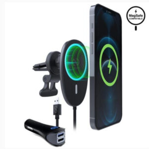 CARGADOR INALAMBRICO MAGSAFE DE CARRO NAZTECH