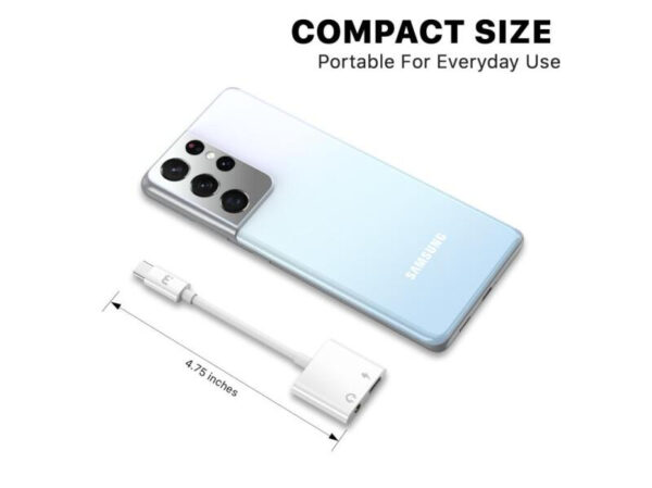MYBAT PRO ADAPTADOR DE AUDIO TIPO C Y ADAPTADOR DE CARGA - Imagen 3