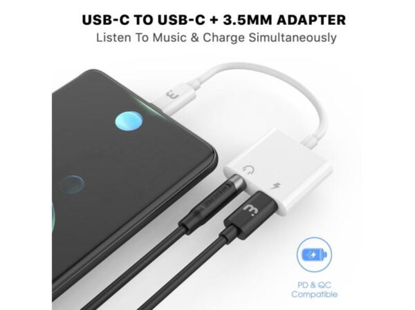 MYBAT PRO ADAPTADOR DE AUDIO TIPO C Y ADAPTADOR DE CARGA - Imagen 4