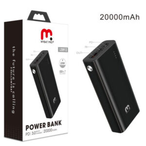 MyBat Pro 20000mAh Power Delivery Power Bank (20W) - Black