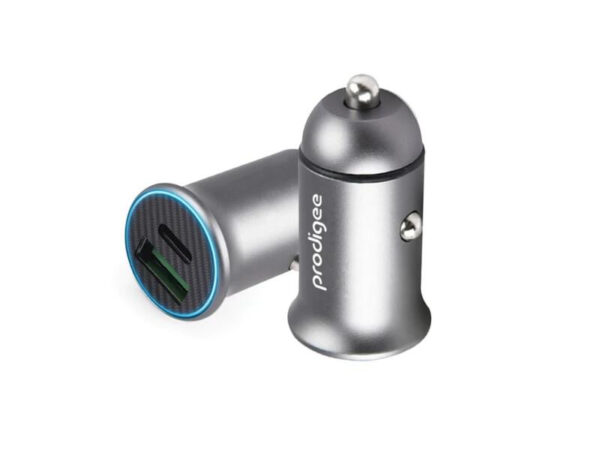 CARGADOR CARRO Mini  DOBLE  PUERTO  30W PRODIGEE