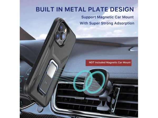 MyBat Pro Stealth Series with Stand for Apple iPhone 14 PRO MAX - Imagen 3