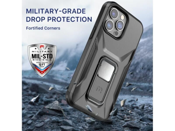 MyBat Pro Stealth Series with Stand for Apple iPhone 14 PRO MAX - Imagen 4