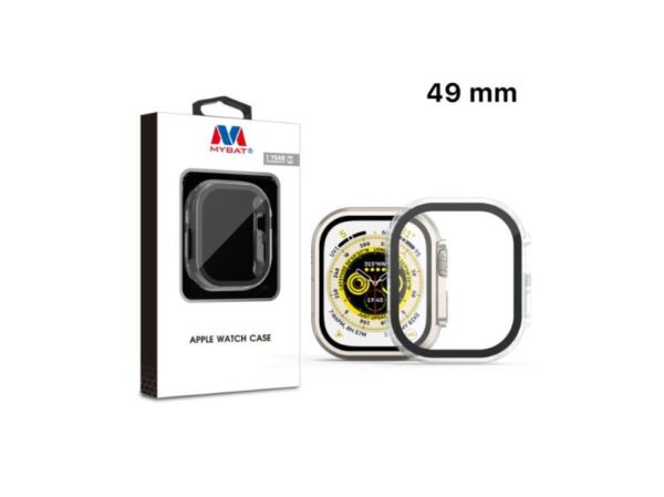 MyBat Fusion Protector Case (with Tempered Glass Screen Protector) for Apple Watch Transparent - Imagen 2