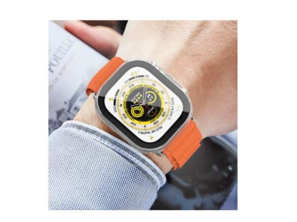 MyBat Fusion Protector Case (with Tempered Glass Screen Protector) for Apple Watch Transparent - Imagen 5