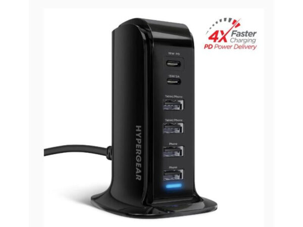 Hypergear Power Tower 42W High-Speed Charging Station
