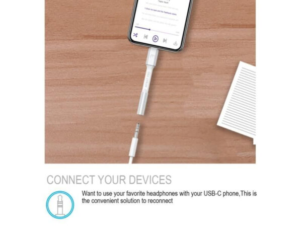 MYBAT PRO ADAPTADOR USB-C to 3.5mm - Imagen 3