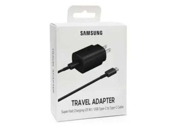 Original Samsung Cargador 25W + Cable Type C 3A