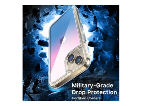 Estuche MyBat Pro Gummy Clear Case for iPhone 13/14 (6.1) - Imagen 3