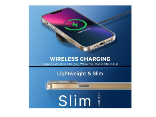 Estuche MyBat Pro Gummy Clear Case for iPhone 13/14 (6.1) - Imagen 4