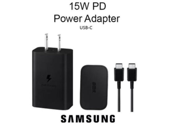 Samsung Fast Charger 15 W + Cable  Tipo C