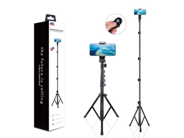 MyBat Selfie Stick & Tripod - Black