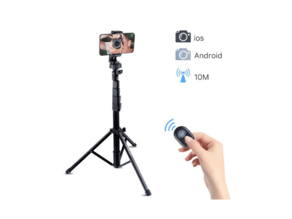MyBat Selfie Stick & Tripod - Black - Imagen 2