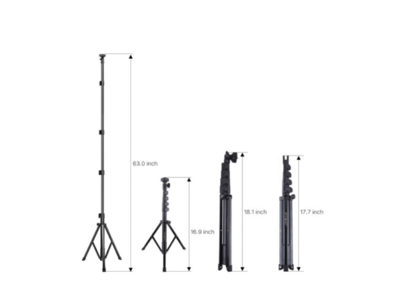 MyBat Selfie Stick & Tripod - Black - Imagen 4