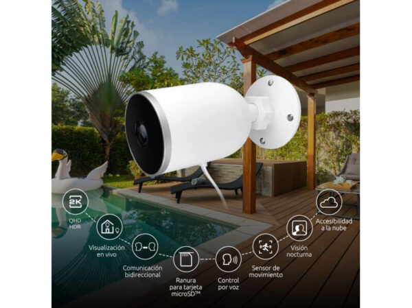 Nexxt Home Cámara para exterior cableada 2K NHC-O610 - Imagen 2