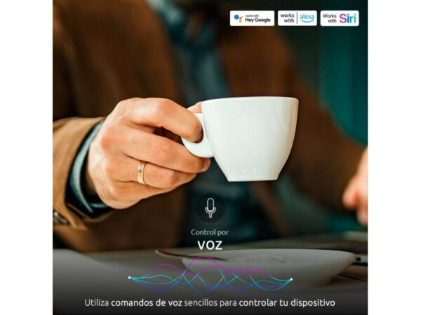 Nexxt Home Regleta inteligente Wi-Fi para interior NHP-E610 - Imagen 4