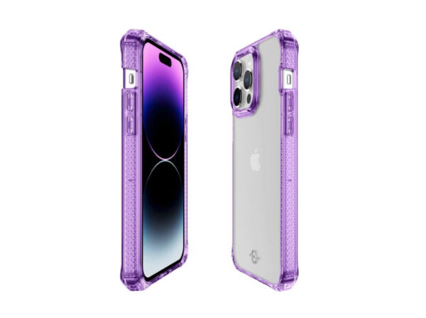ITSKINS CASE IPHONE 14 PRO MAX (6.7") HYBRID R // CLEAR,