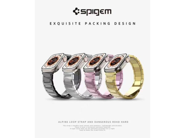 Brazalete spigen Alpine metal   Watchband for Apple Watch 42/ 44/45/49 MM