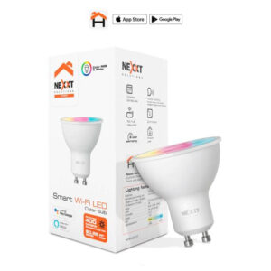 Nexxt Home NHB-C310 GU10 Smart LED Bulb RGB Color 110V