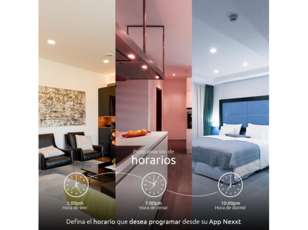 Nexxt Home NHB-C310 GU10 Smart LED Bulb RGB Color 110V - Imagen 4