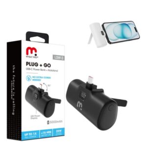 MyBat Pro Power Bank  portátil  5000mAh USB-C (con soporte)