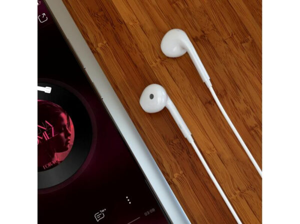 AUDIFONO TIPO C MYBAT PRO PASTILLA BLANCO - Imagen 4