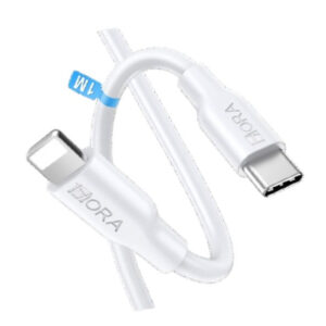CABLE 1HORA TIPO C A LIGHTING 1M BLANCO