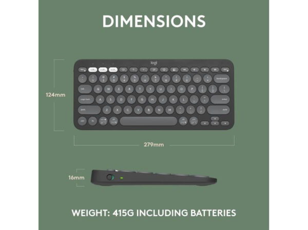TECLADO LOGITECH PEBBLE 2 - Imagen 4