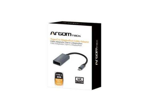 ARGOM CB-0061 CABLE ADAPTADOR TIPO C A PUERTO DISPLAY- 15CM - Imagen 2