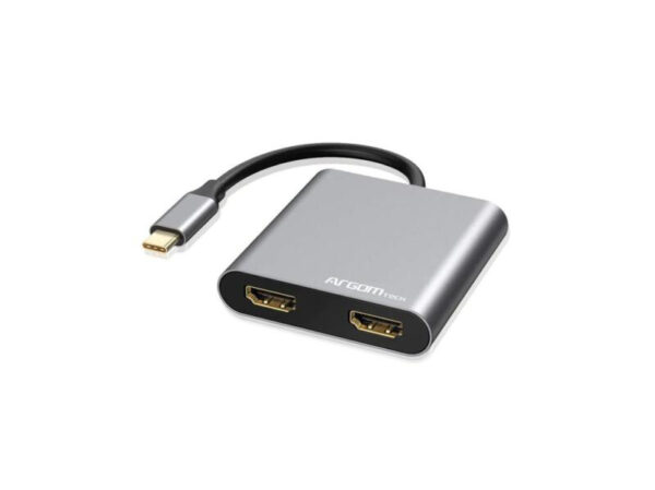 ARGOM ARG-UB-0182 4 EN 1 HUB TIPO C 2XHDMI