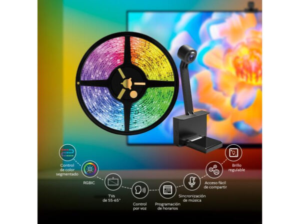 Nexxt Home Smart TV Backlight 55-65 RGBIC NHB-S615 - Imagen 2