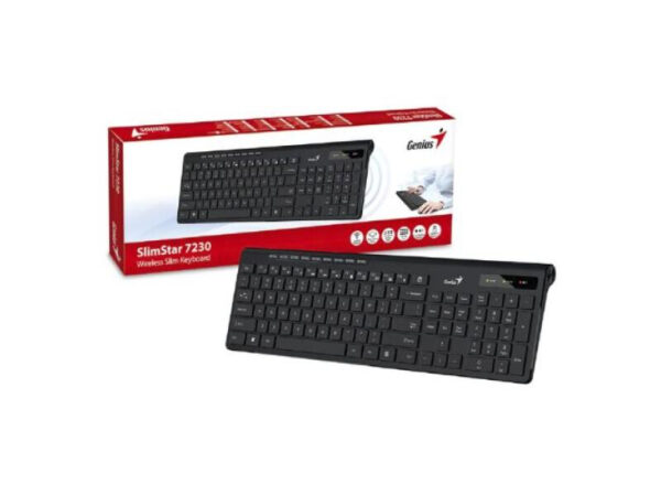 TECLADO GENIUS SLIMSTAR KB-7230 SP BLACK 31310021401 - Imagen 3