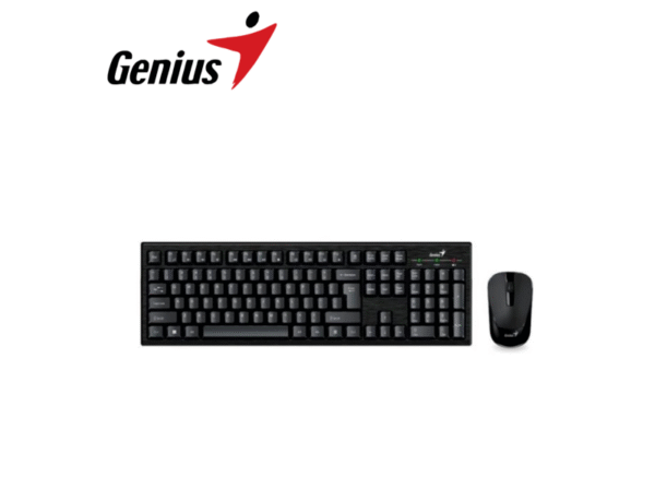 TECLADO Y MOUSE GENIUS KM-8101 SP BLACK 31340014401