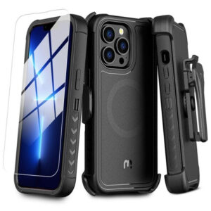 MyBat Pro  Antimicrobial Maverick Series w/ MagSafe Case  Phone 12 PRO MAX /13 PRO MAX