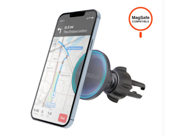 HOLDER CARRO HYPERGEAR Mag Grip Magnetic Phone  with MagSafe