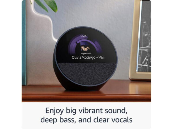 Parlante Amazon Echo Spot 2024 - Imagen 3