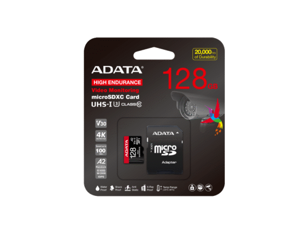 MEMORIA MICRO SD 128GB ADATA AUSDX128GUI3V30SHA2-RA1