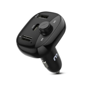 MyBat Pro S-15 FM Transmitter + Car Charger - Black