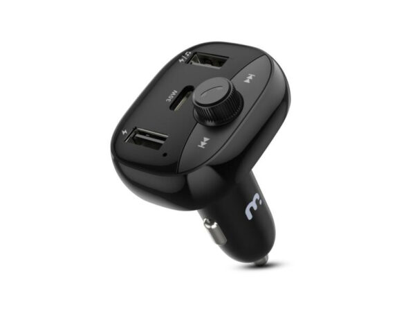 MyBat Pro S-15 FM Transmitter + Car Charger - Black