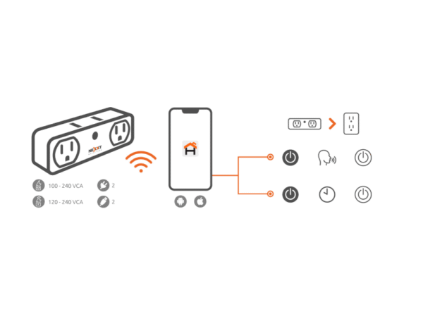 Nexxt Home Indoor Smart Plug NHP-D610 - Imagen 4