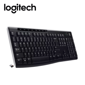 TECLADO LOGITECH K270 MEMBRANA INALÁMBRICO ESPAÑOL 920-004426 NEGRO