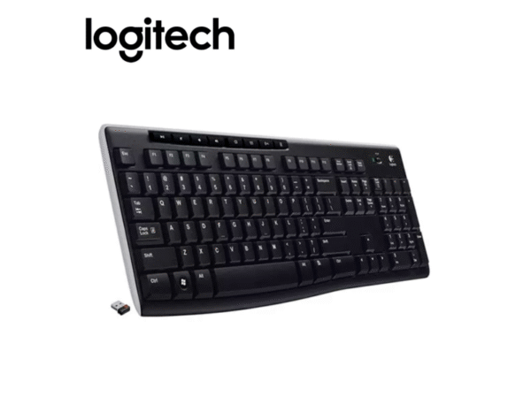 TECLADO LOGITECH K270 MEMBRANA INALÁMBRICO ESPAÑOL 920-004426 NEGRO