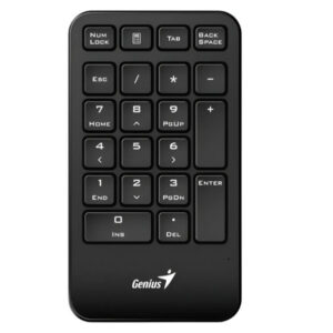 TECLADO NUMÉRICO GENIUS NUMPAD 1000 MEMBRANA INALÁMBRICO