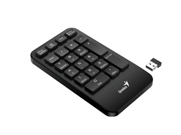 TECLADO NUMÉRICO GENIUS NUMPAD 1000 MEMBRANA INALÁMBRICO - Imagen 2
