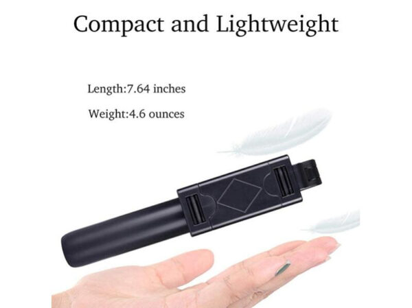 MyBat Wireless Selfie Stick(with Shutter Control) - Black - Imagen 4