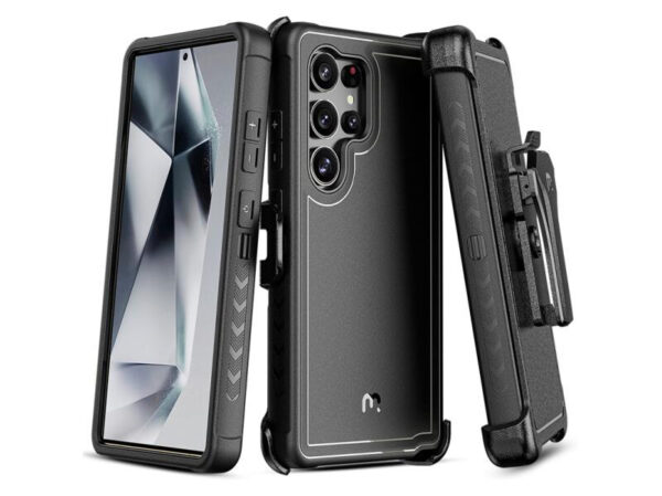 MyBat Pro Maverick Series Case w/ Holster for Samsung Galaxy S25 Ultra