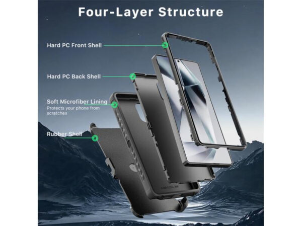 MyBat Pro Maverick Series Case w/ Holster for Samsung Galaxy S25 Ultra - Imagen 2