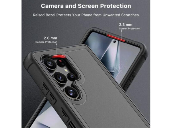 MyBat Pro Maverick Series Case w/ Holster for Samsung Galaxy S25 Ultra - Imagen 3