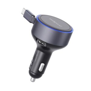 Cargador Carro Energee Retract-It Car Charger 60W Type C